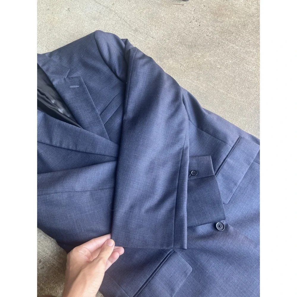 Brooks Brothers Sport Coat Men's Sz 44L 39W 1818 Madison Fit Wool Blazer Italy